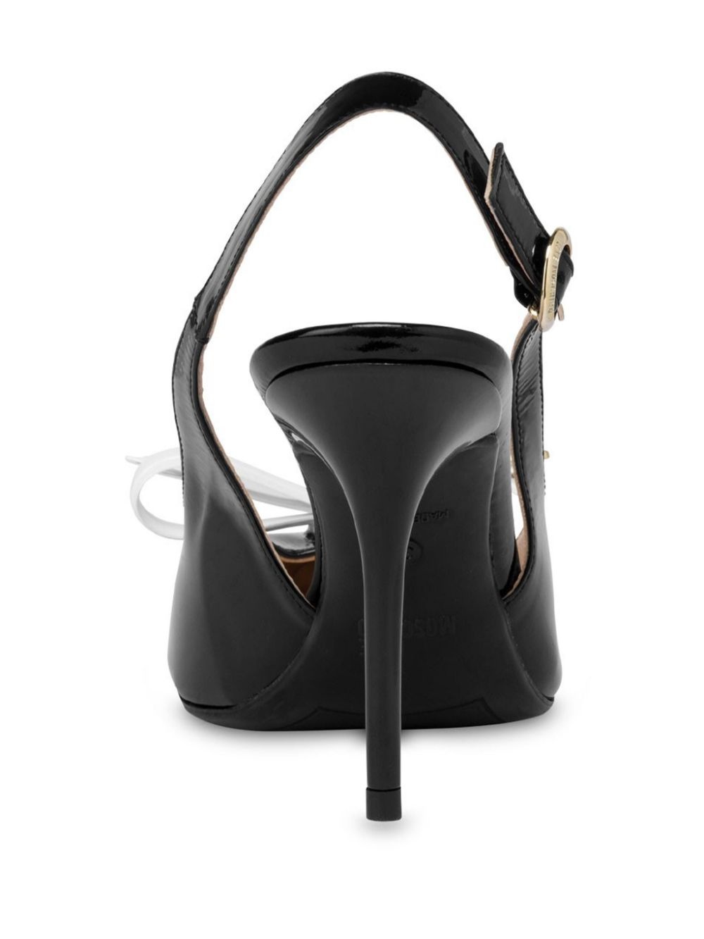 bow-detailing patent-leather pumps - 3