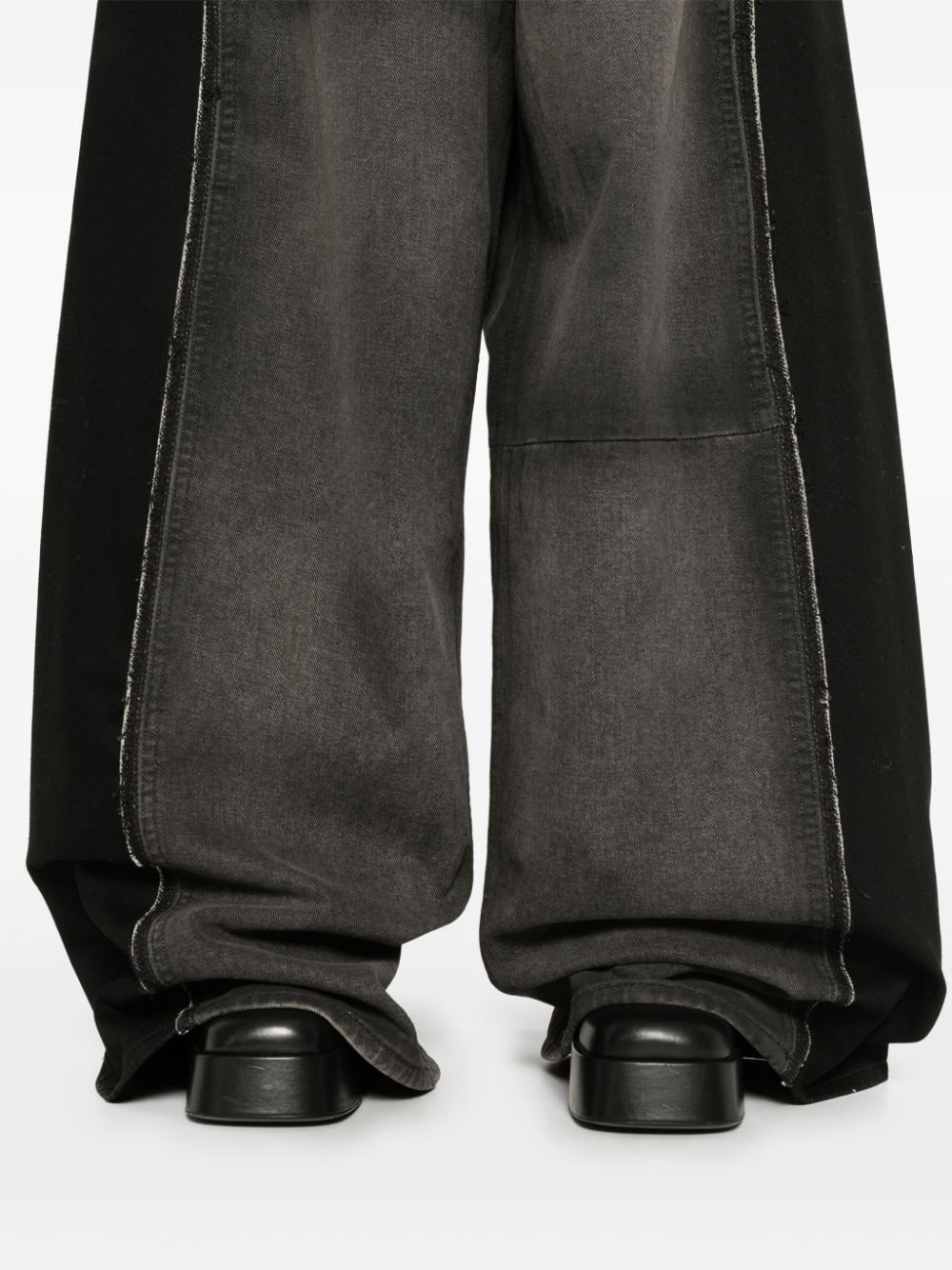 wide-leg denim - 5