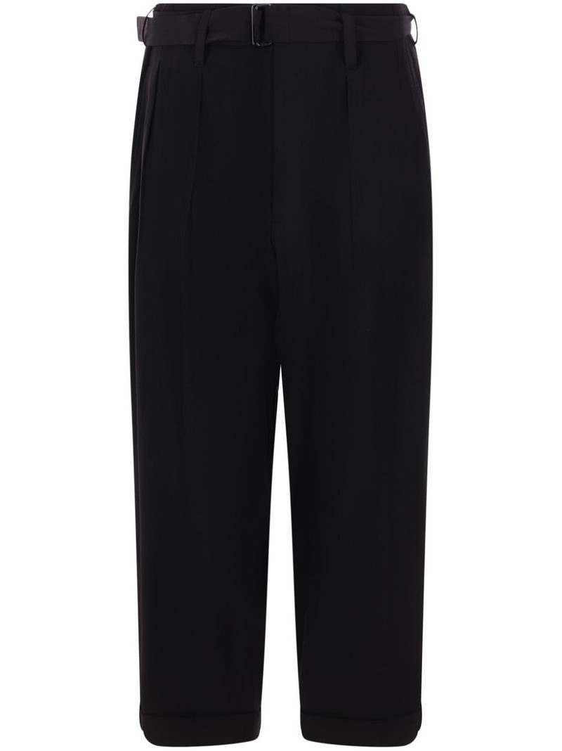 belted wool trousers 1