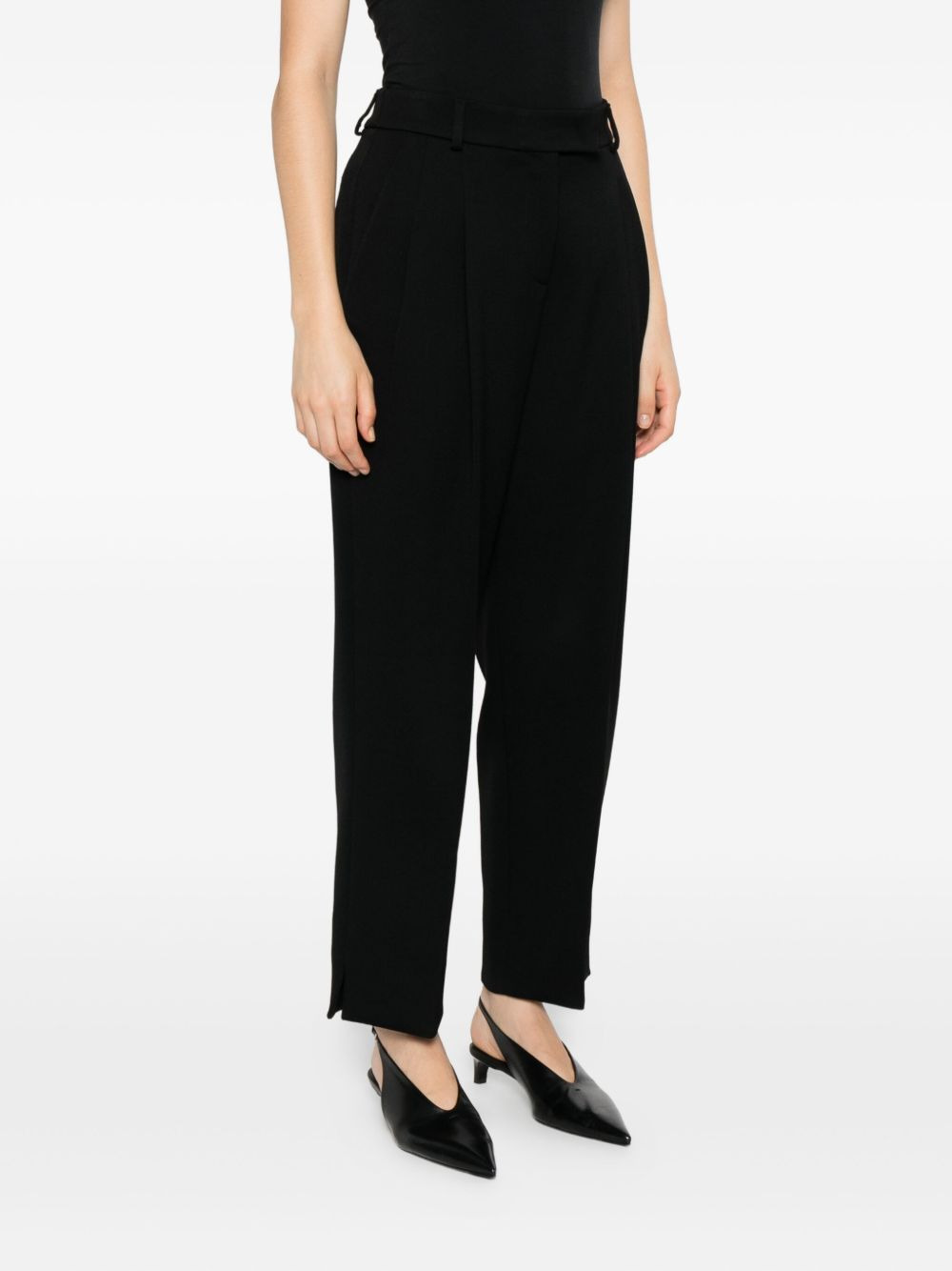 pleat-detailed trousers - 3