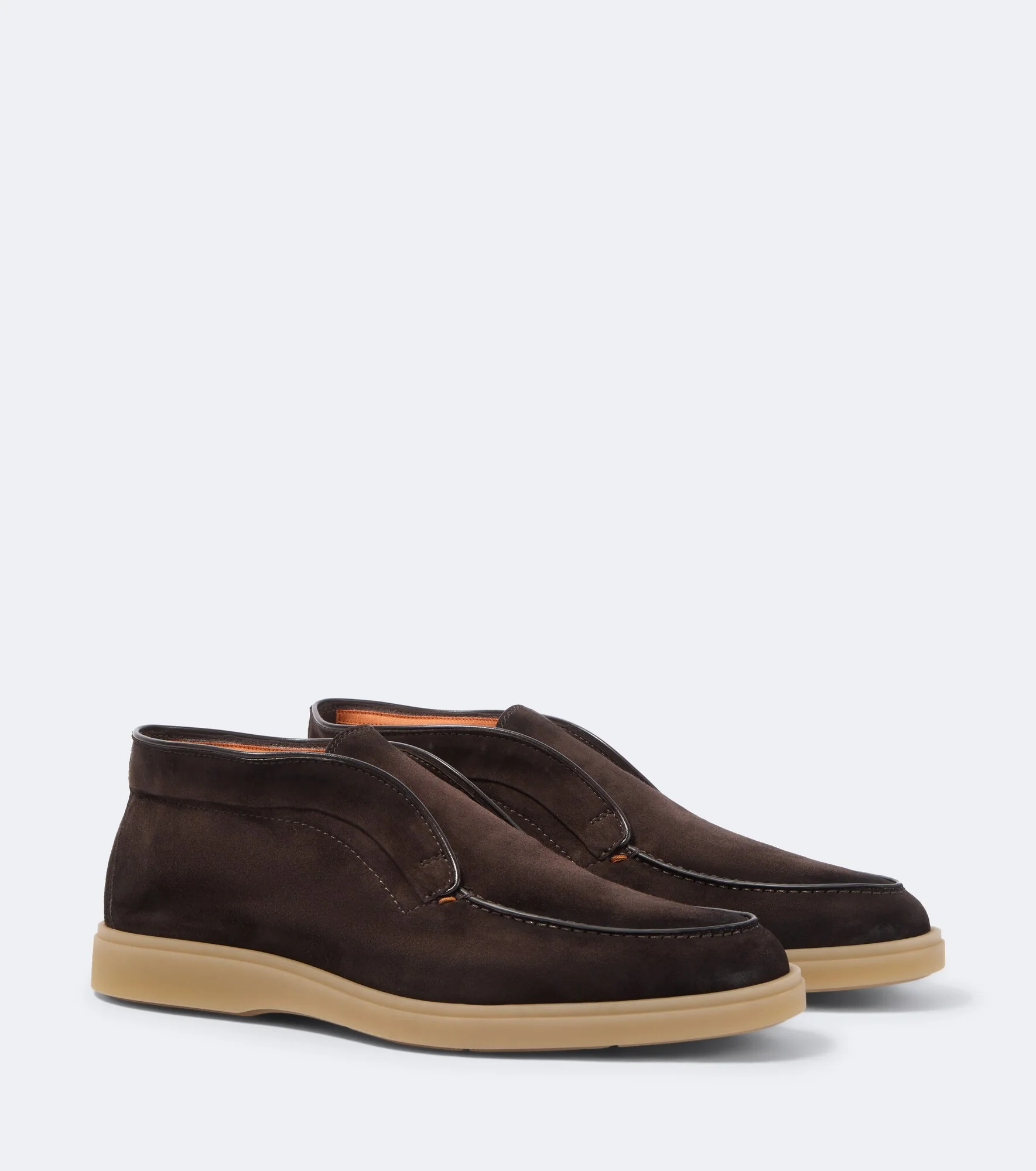 Suede desert boots - 1