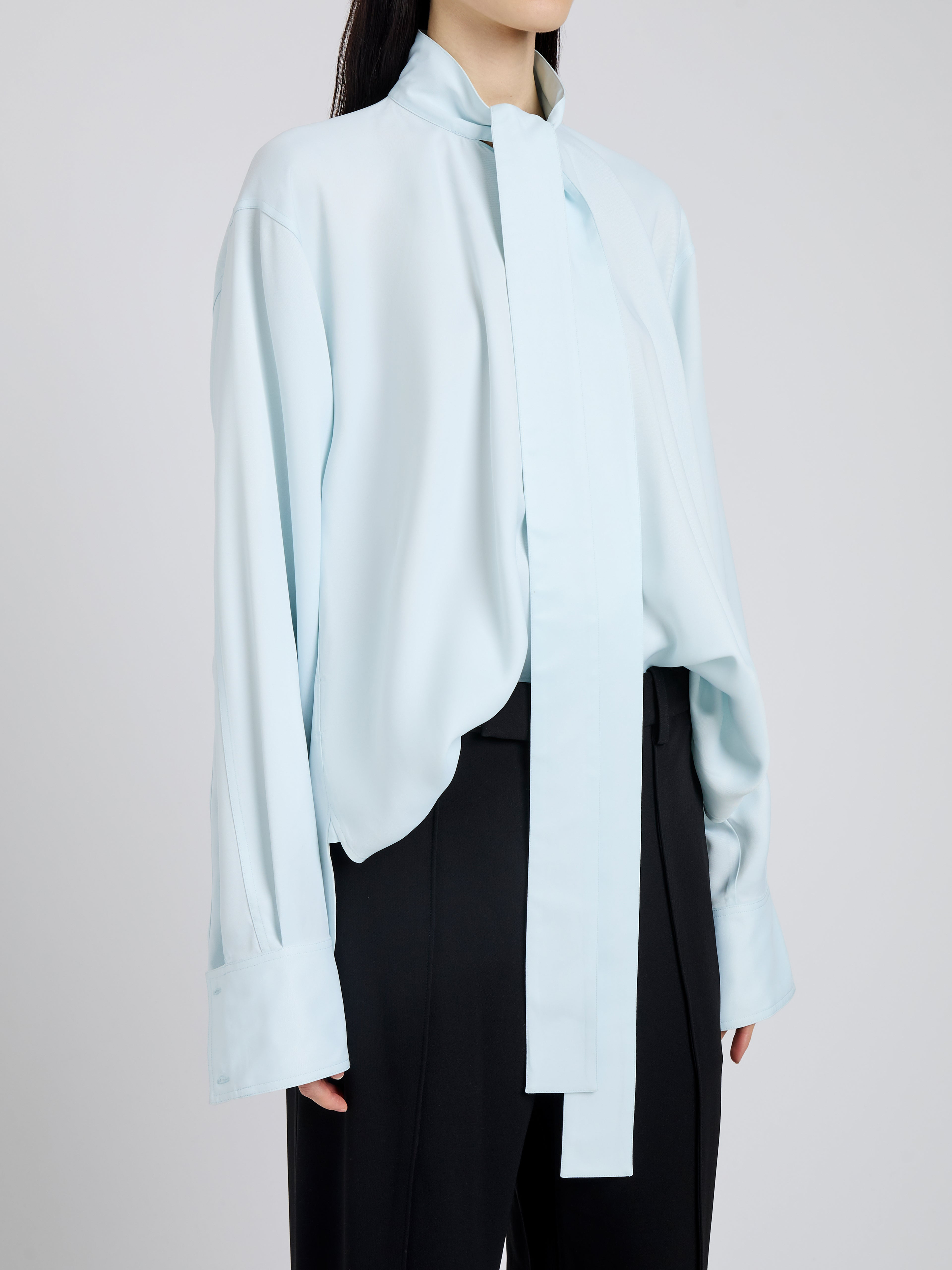 Ricky Top in Viscose Gabardine - 6