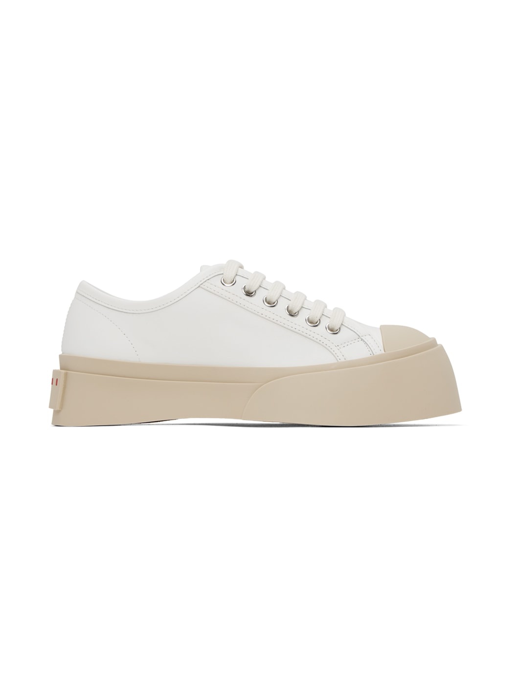 White Pablo Sneakers - 1