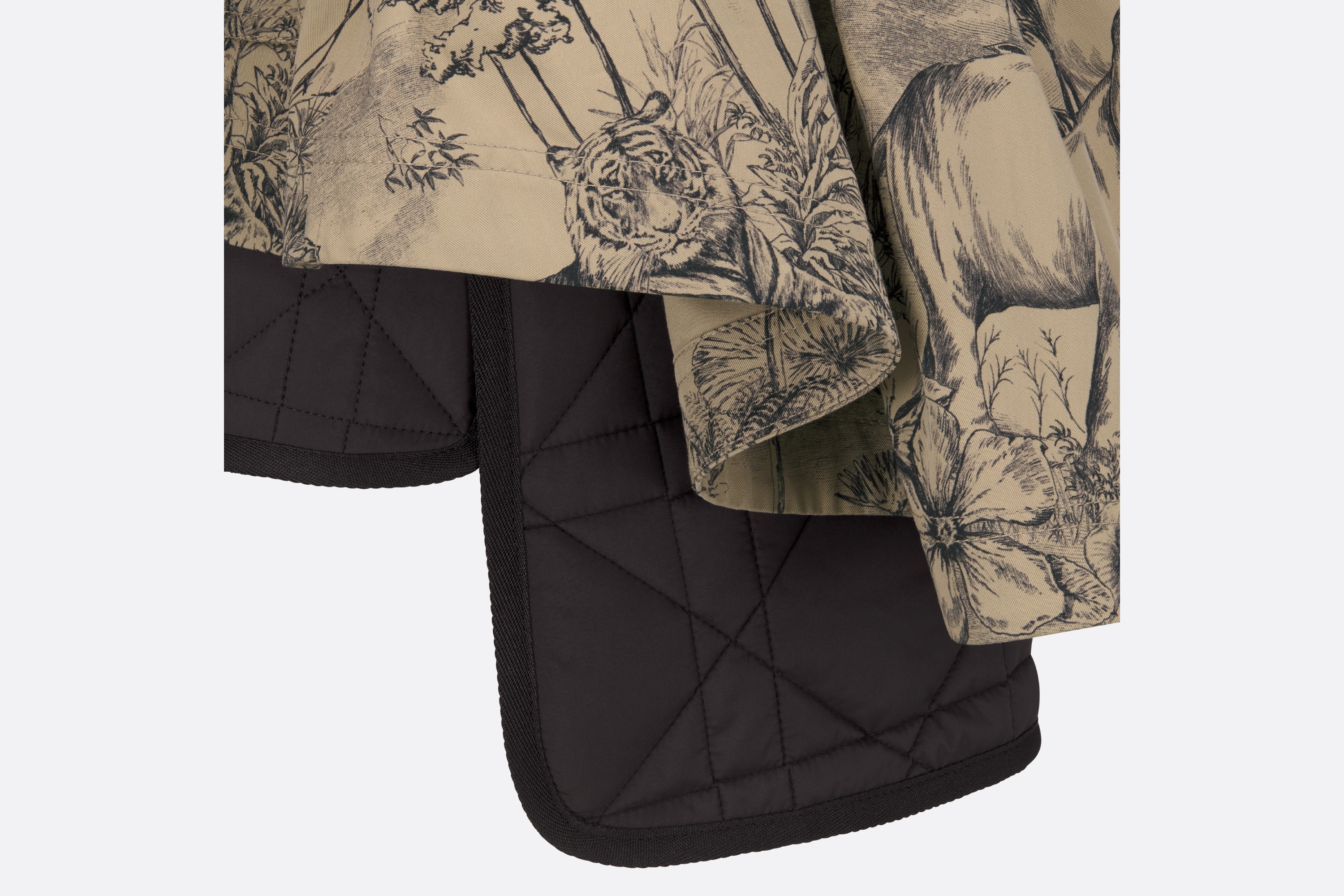 2-in-1 Belted Peacoat - 3
