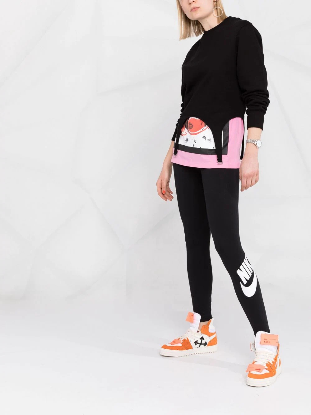 high-rise leggings - 6