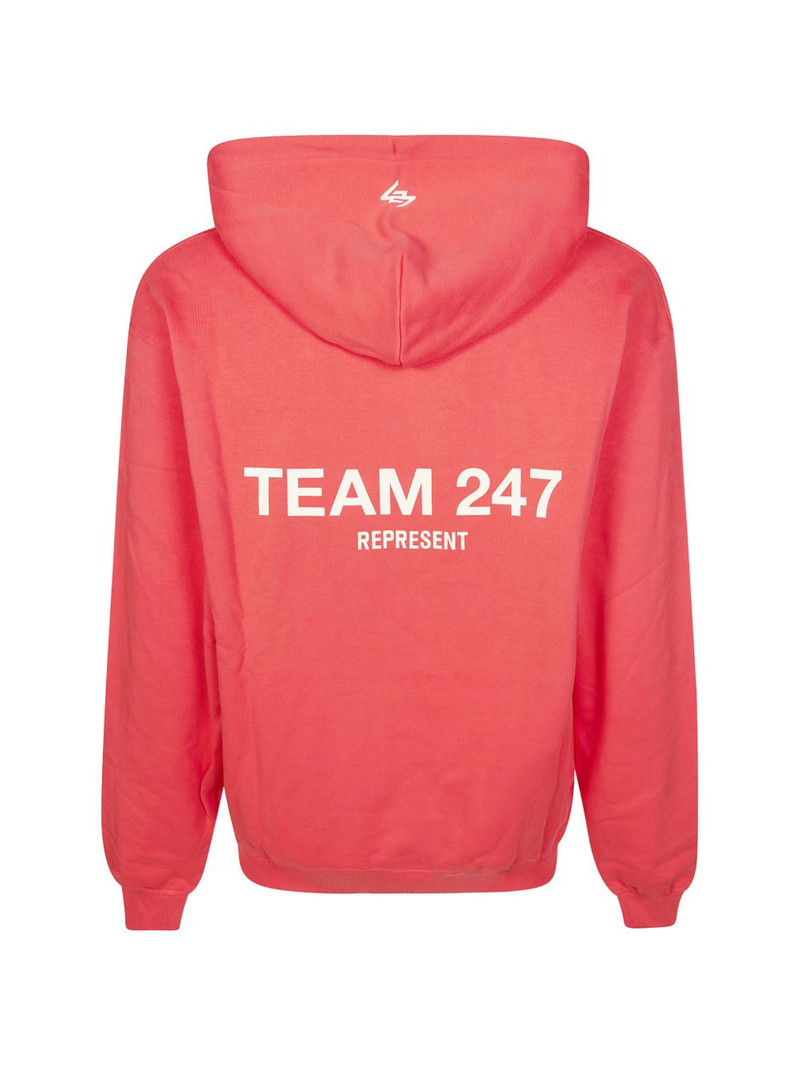 REPRESENT Team 247 cotton hoodie outlook