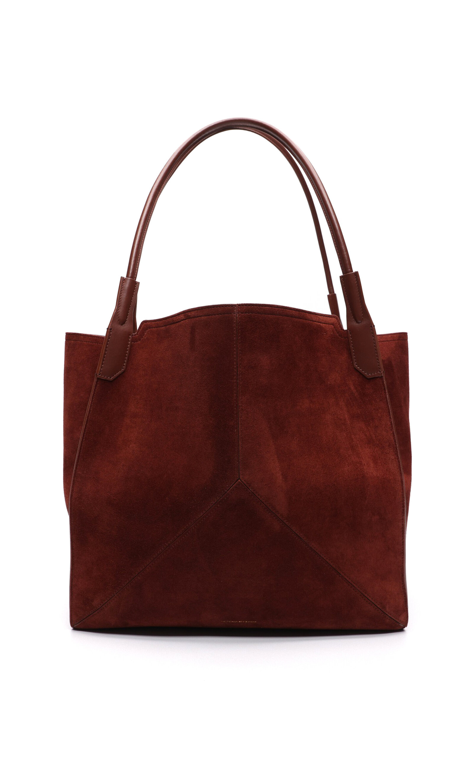 Victoria Suede Tote Bag brown - 1