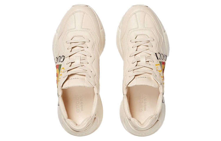 Gucci Rhyton Leather Sneaker 'Vintage Logo' 500878-DRW00-9522 - 3