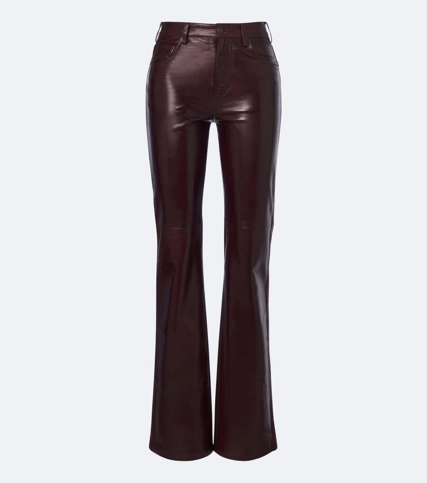 Joan leather flared pants - 1
