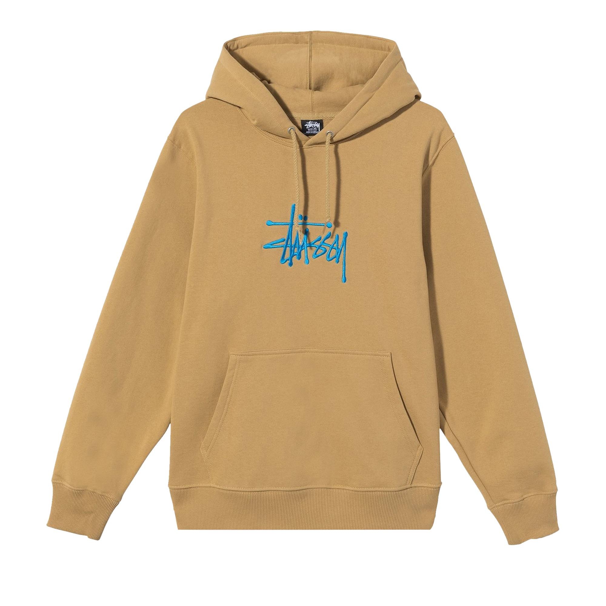 Stussy Basic Applique Hood 'Khaki' - 1