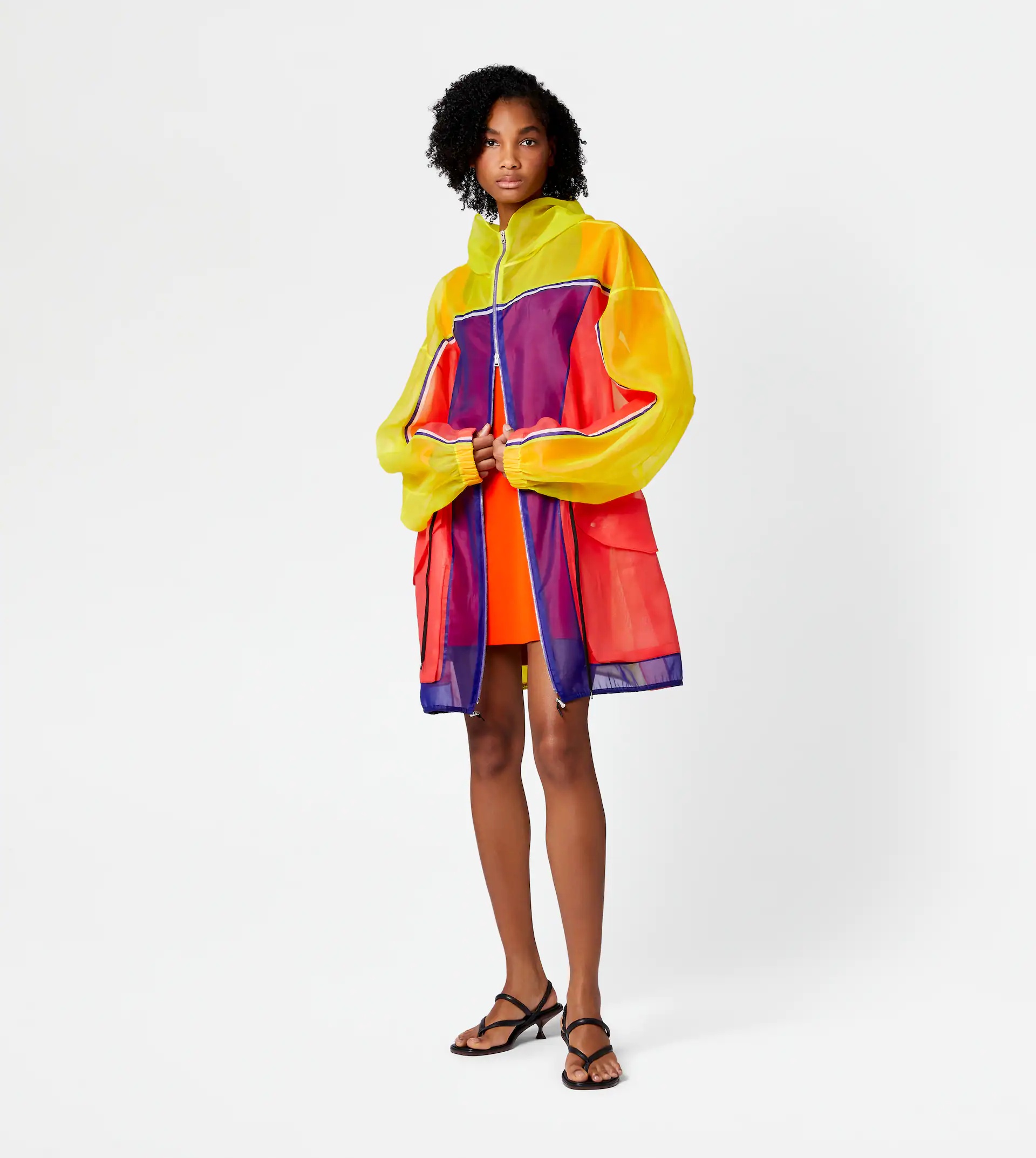 PATCHWORK WINDBREAKER - YELLOW, RED, BLUE - 2