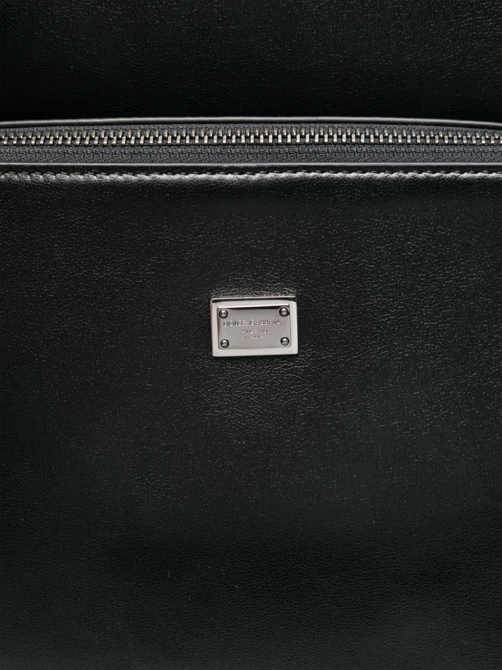 logo-plaque backpack - 4