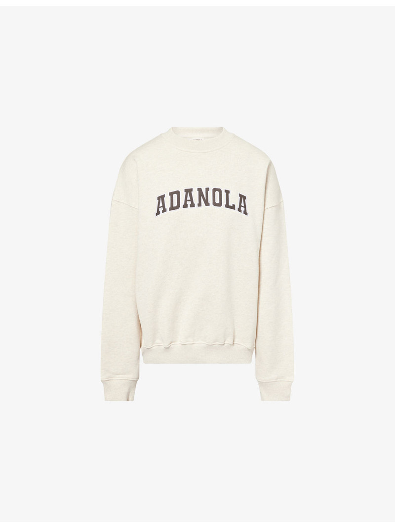 Varsity Oversized Cotton Sweatshirt 1