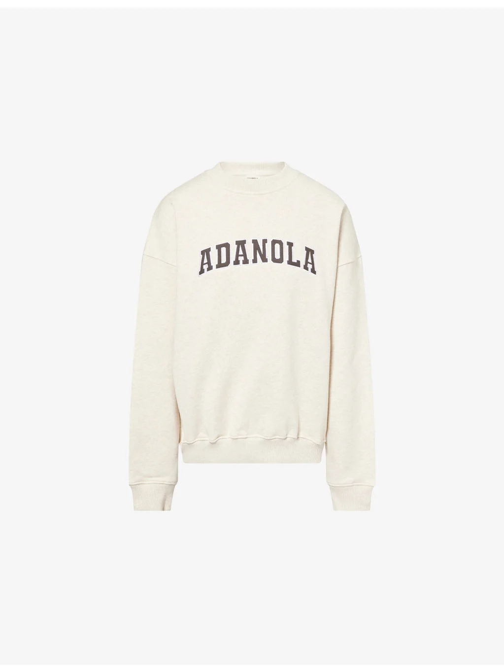 Varsity Oversized Cotton Sweatshirt - 1