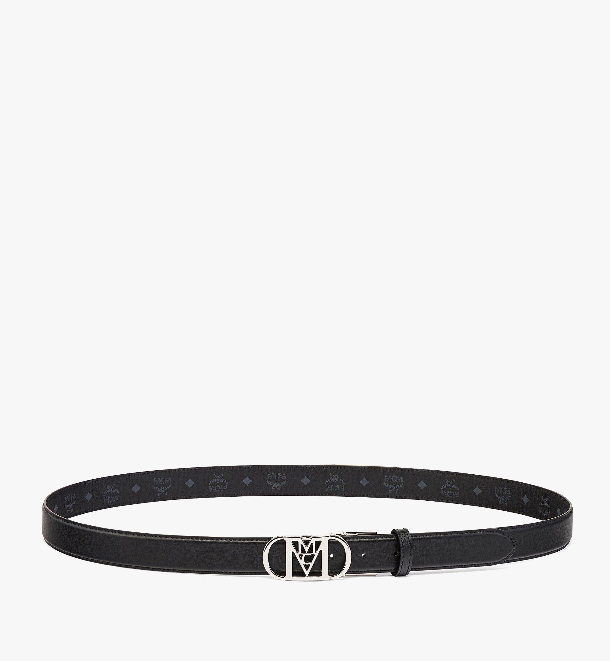 Mode Travia Reversible Belt 1” in Embossed Leather - 4
