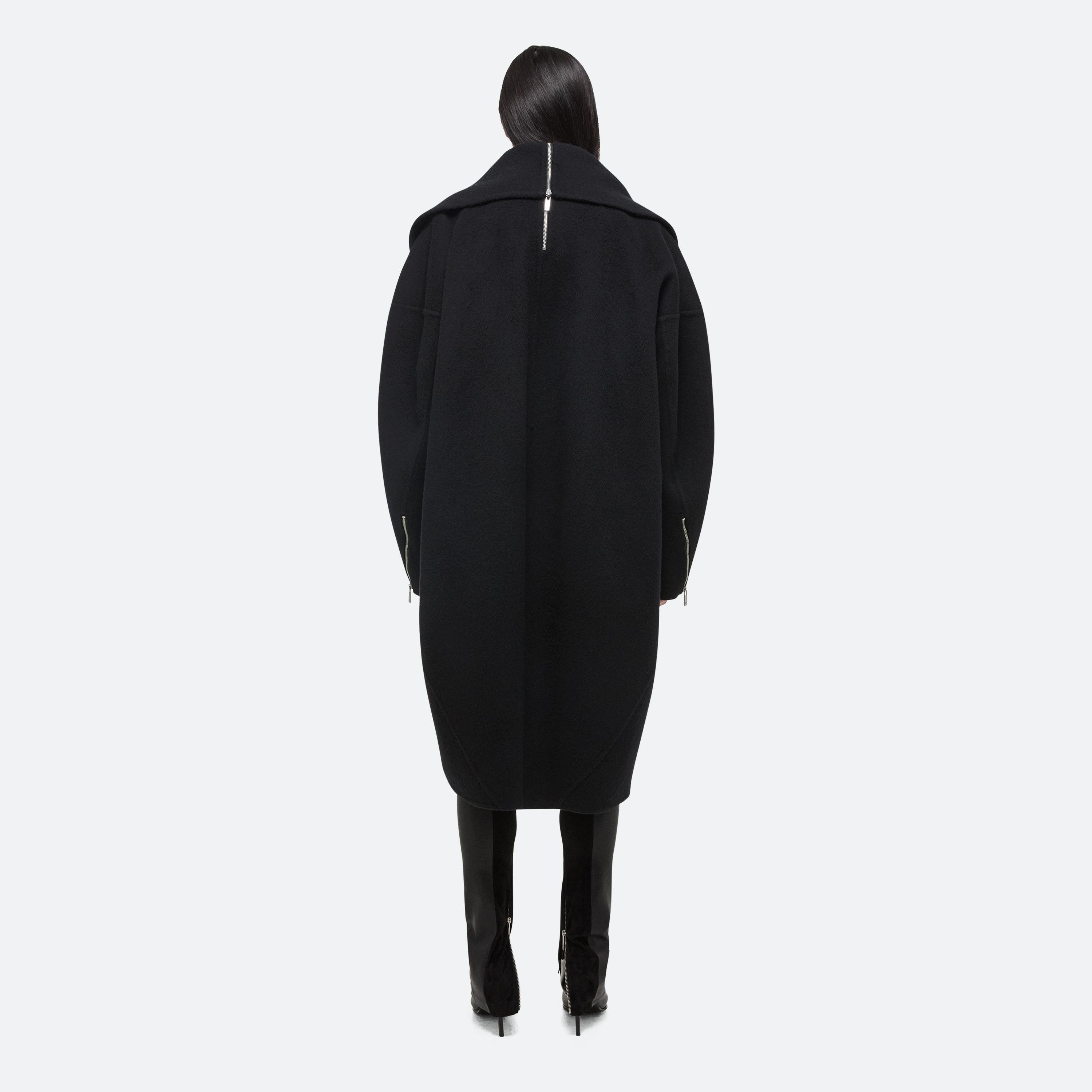 DOUBLE-FACED APEX COCOON COAT - 9