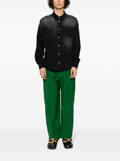 Marni faded-effect cotton shirt outlook