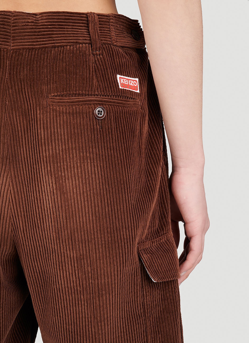 Corduroy Cargo Pants - 5