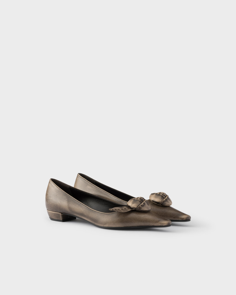 Leather ballerinas 1