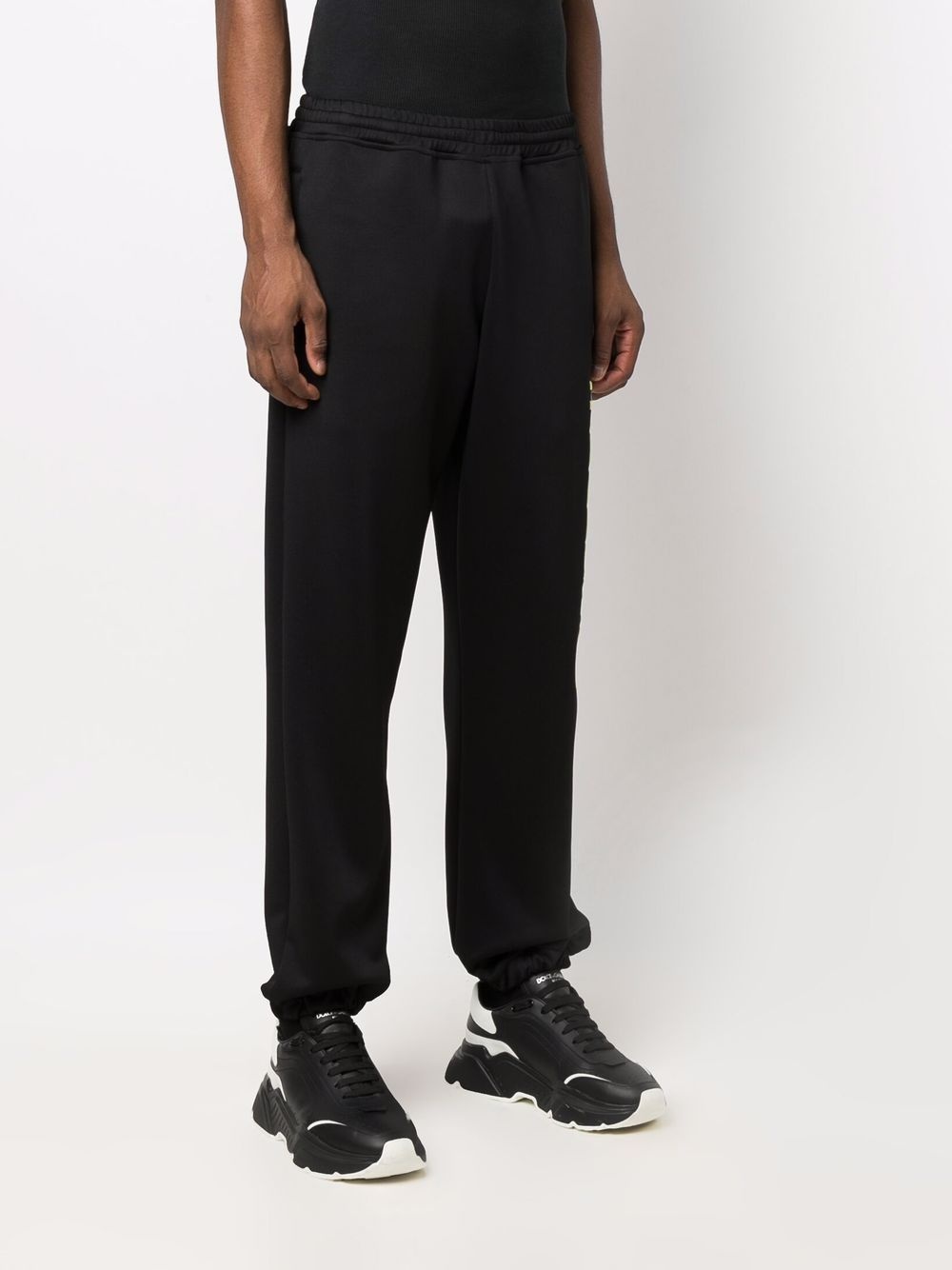 elasticated track pants - 3