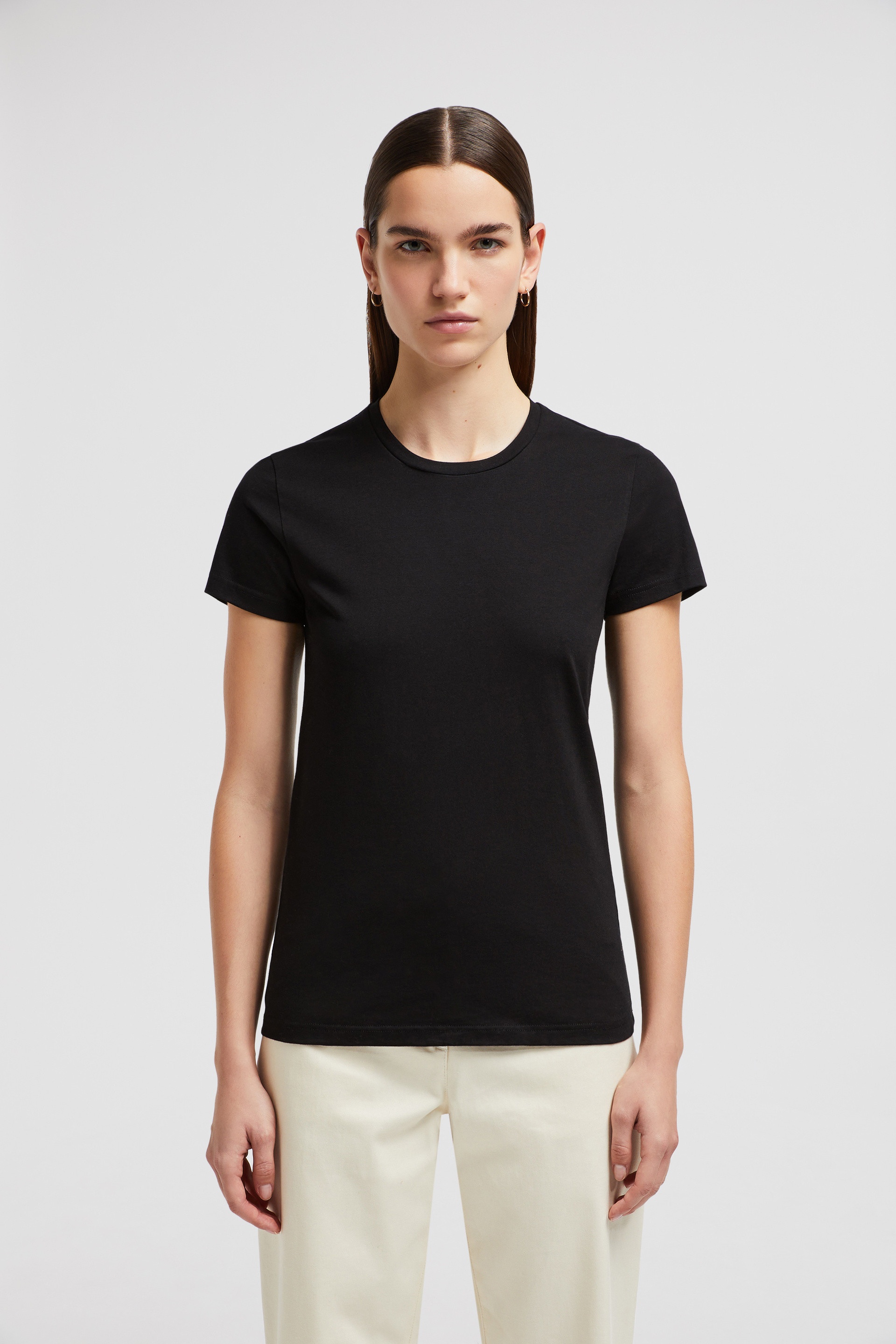Logo Patch Cotton Jersey T-Shirt - 3