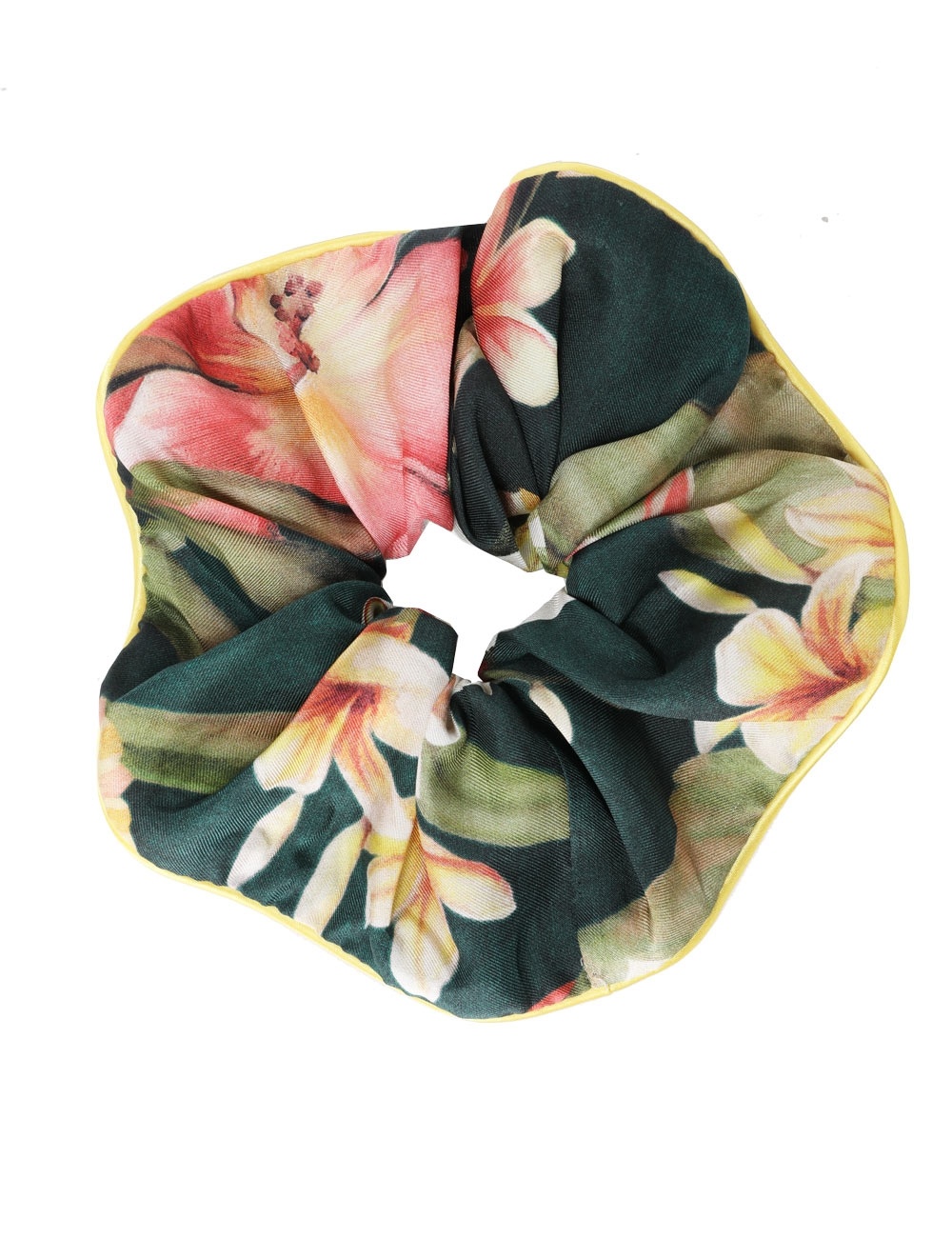 DOUBLE FACED SILK SCRUNCHIE - 2