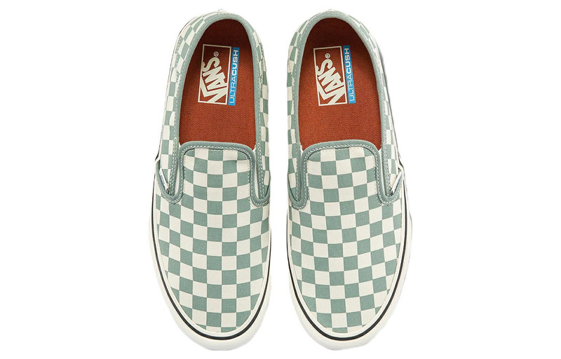 Vans Vans Slip-on Low Tops Casual Skateboarding Shoes Unisex Green White VN0A5HYQB8O outlook