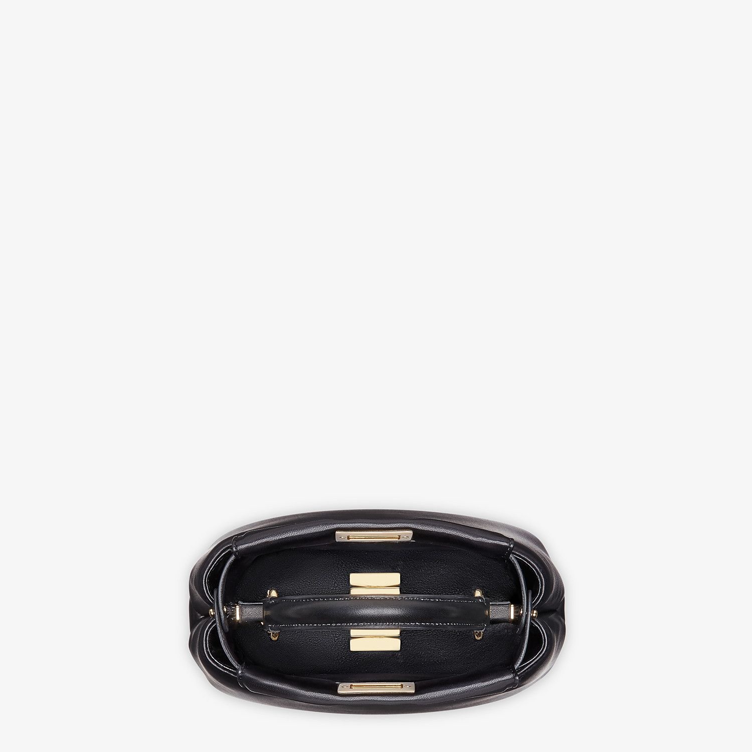 Black nappa leather bag - 5