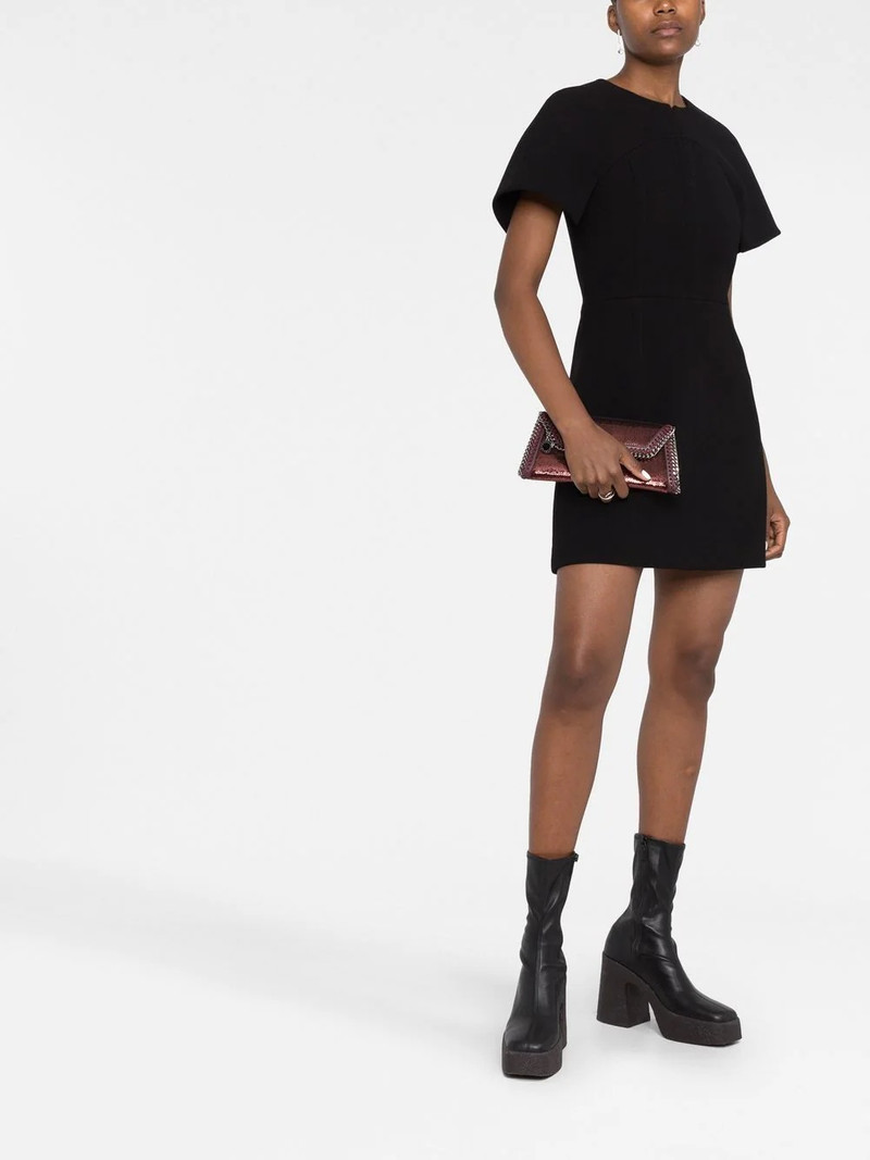 Stella McCartney sequin-embellished clutch bag outlook