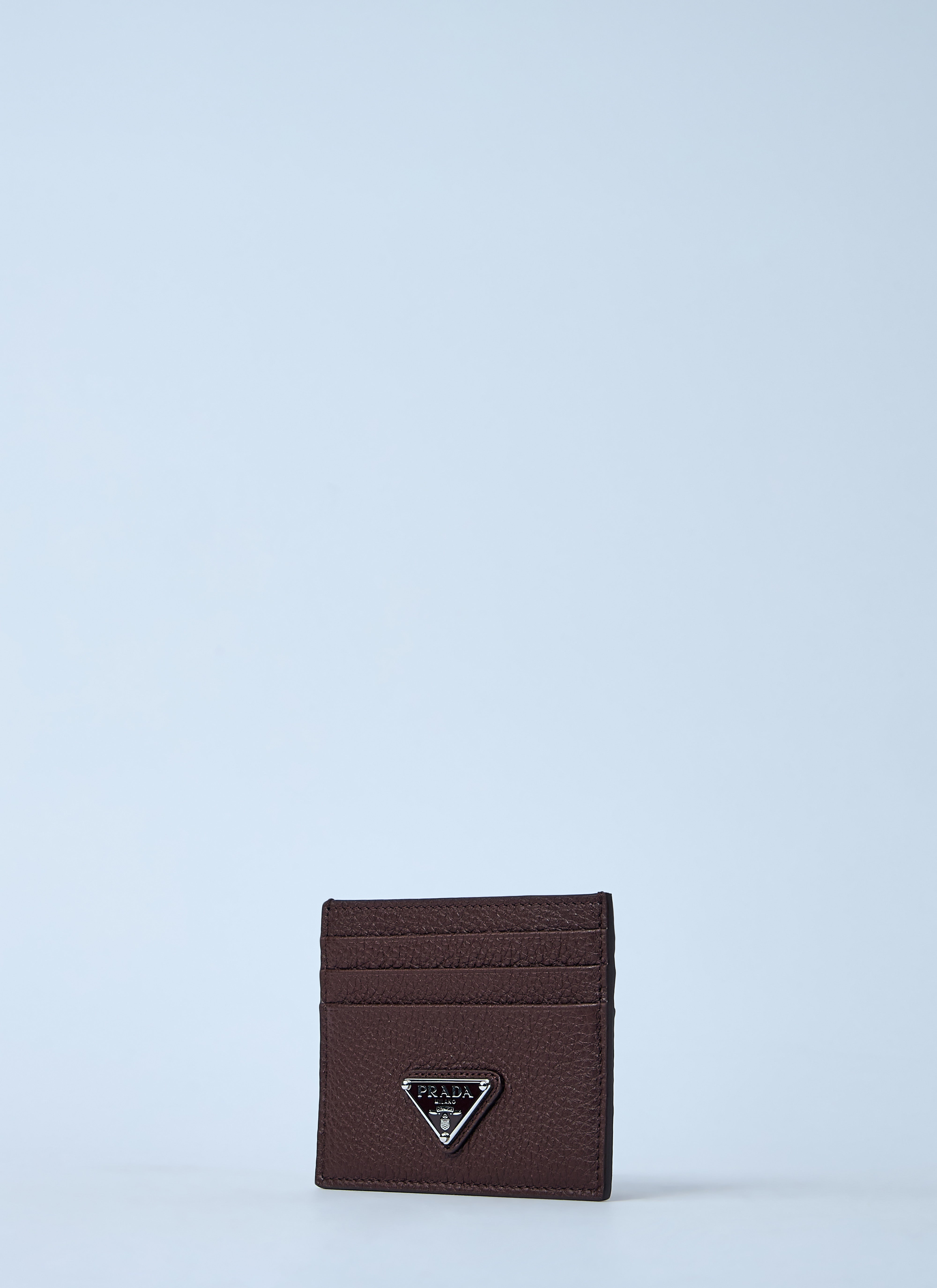 Prada Men Logo Plaque Cardholder - 2
