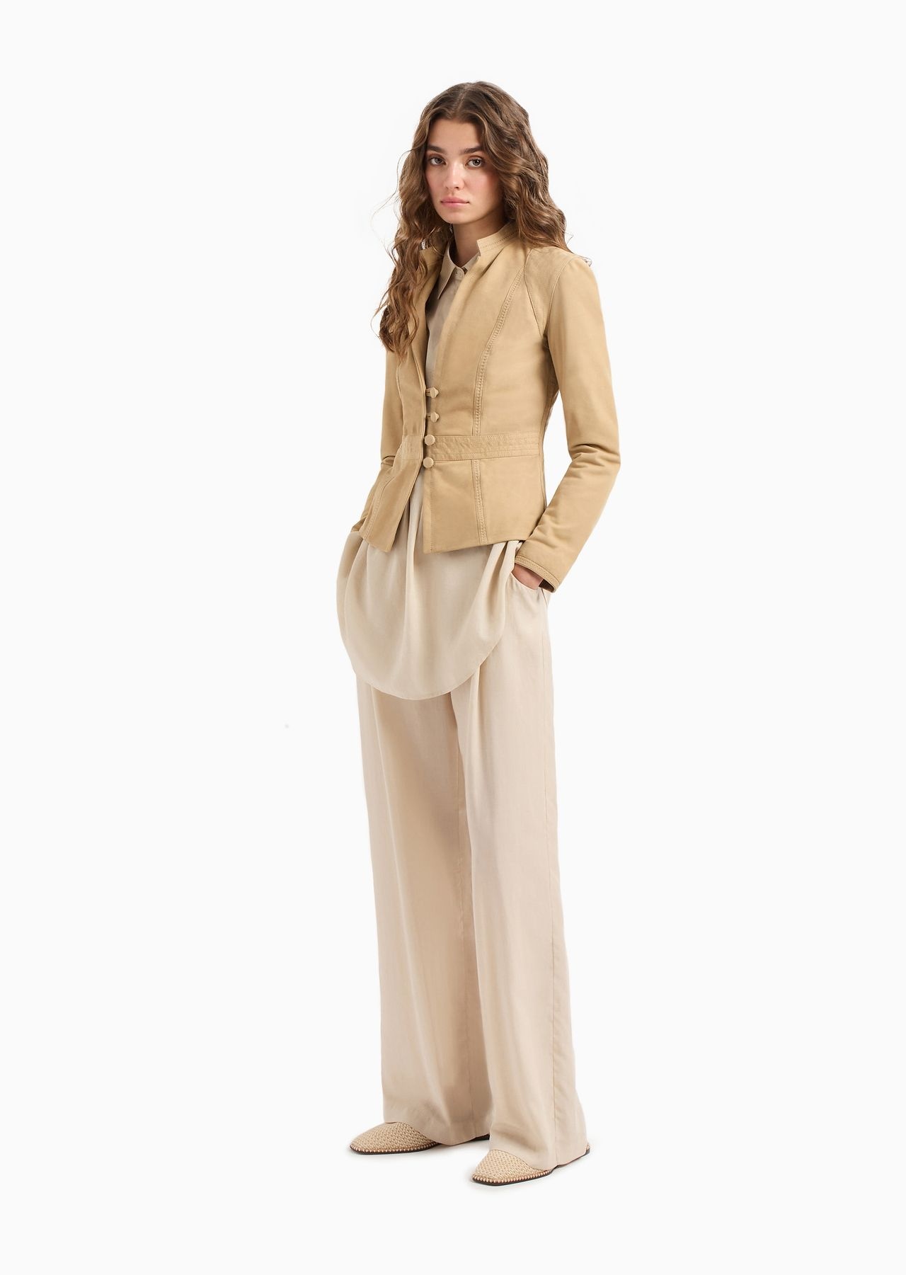 Palazzo trousers in a fluid fabric - 4