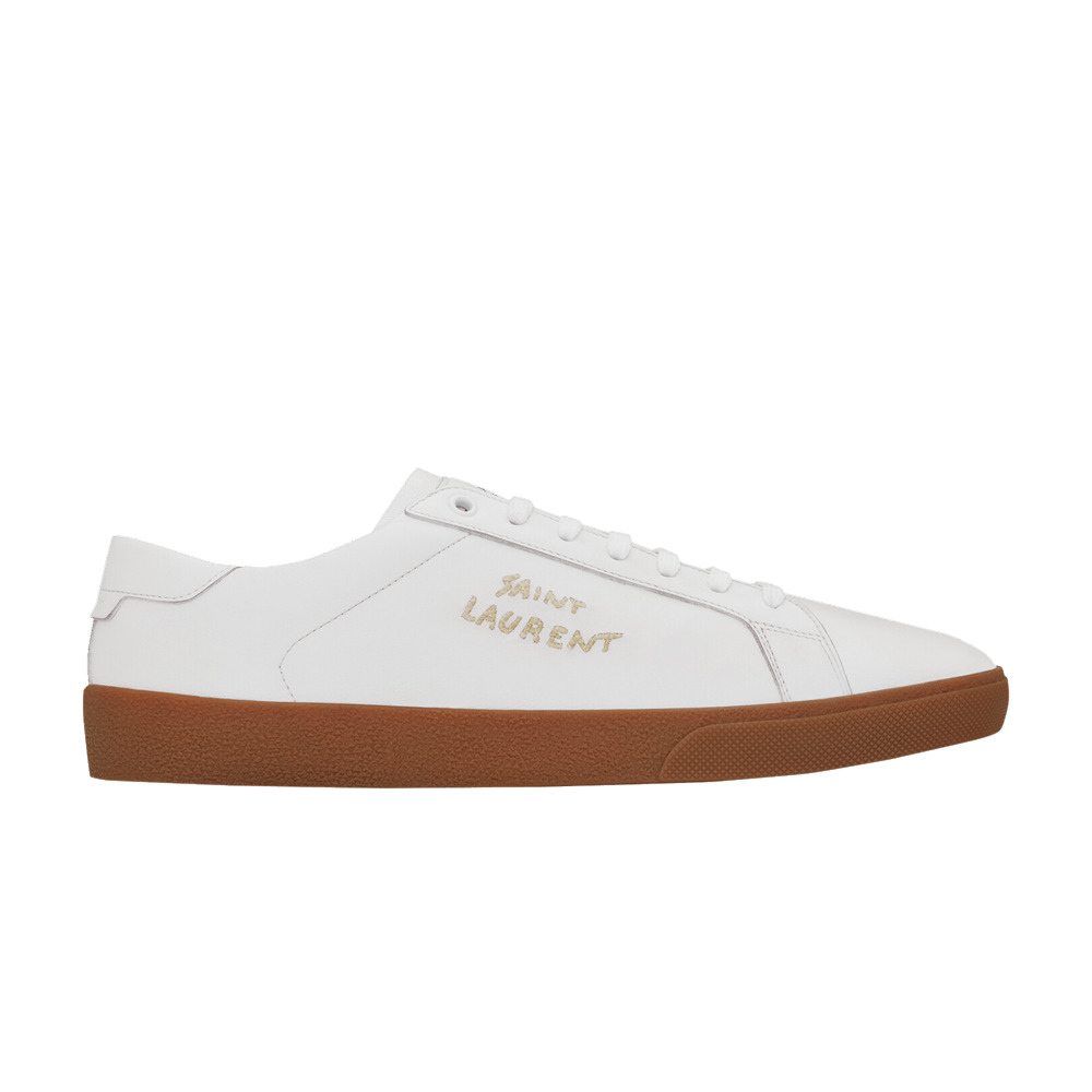 Saint Laurent SL-06 Court Leather 'Optic White Gum' - 1