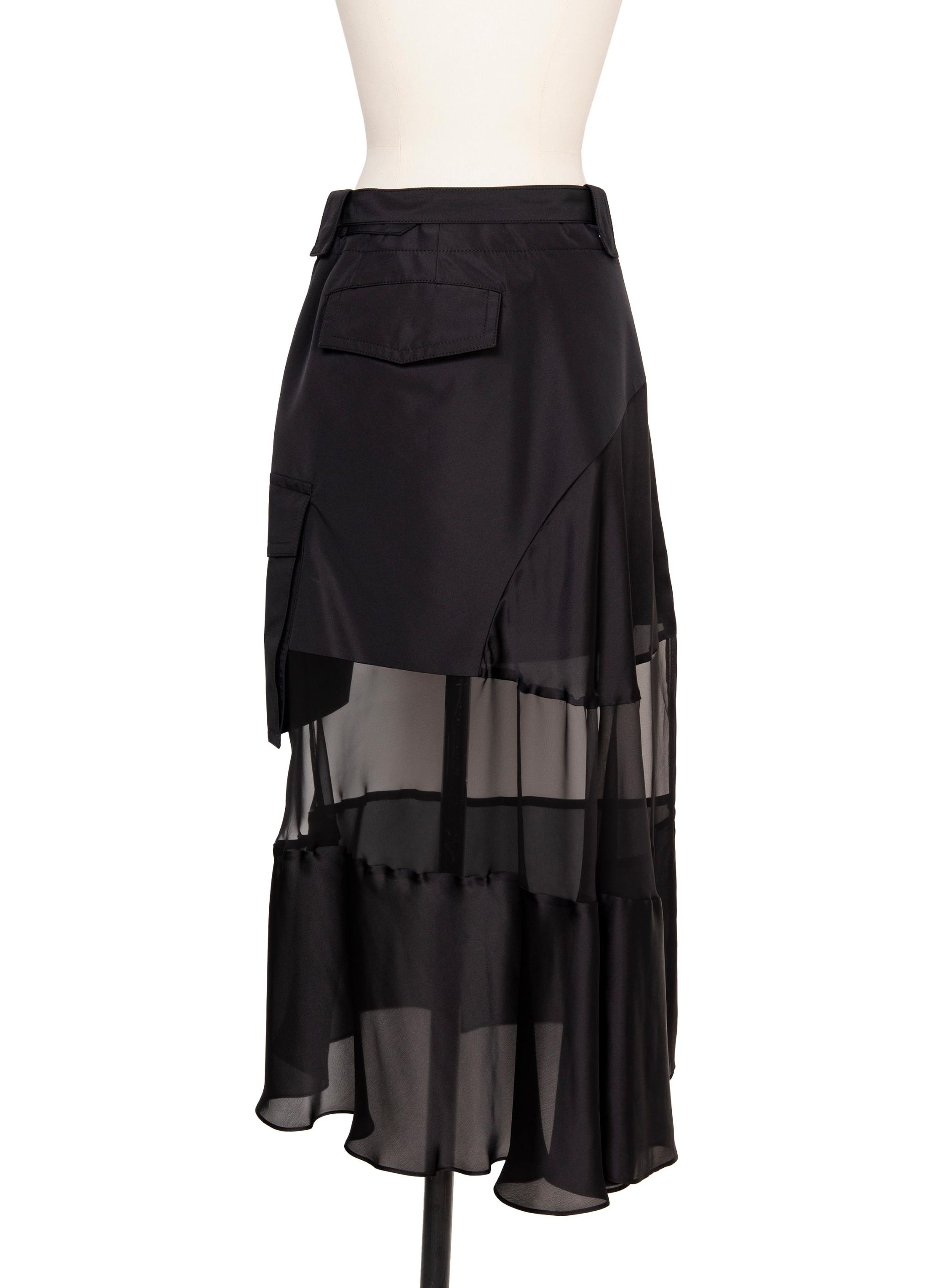 Fabric Combo Skirt - 3