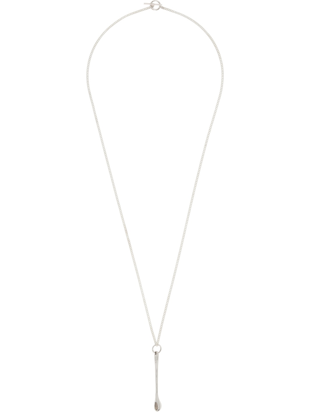 Silver Spoon Necklace - 1