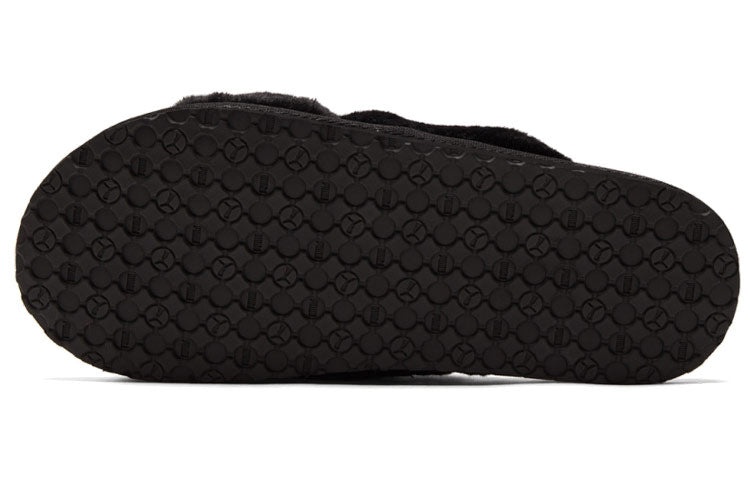 (WMNS) PUMA Fluff X Strap Slide 'Black' 384936-01 - 7