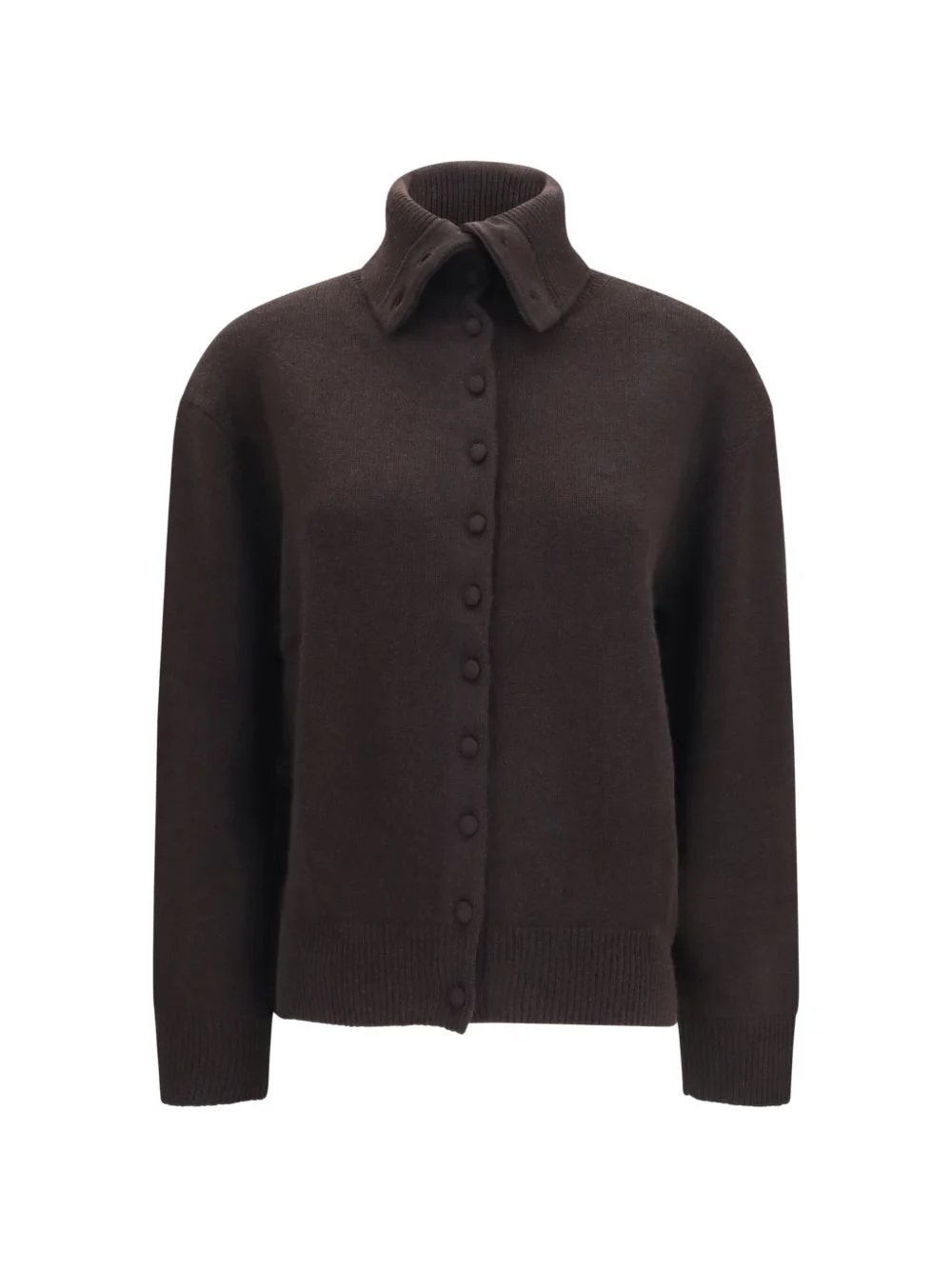 Denie button-up cashmere cardigan - 1