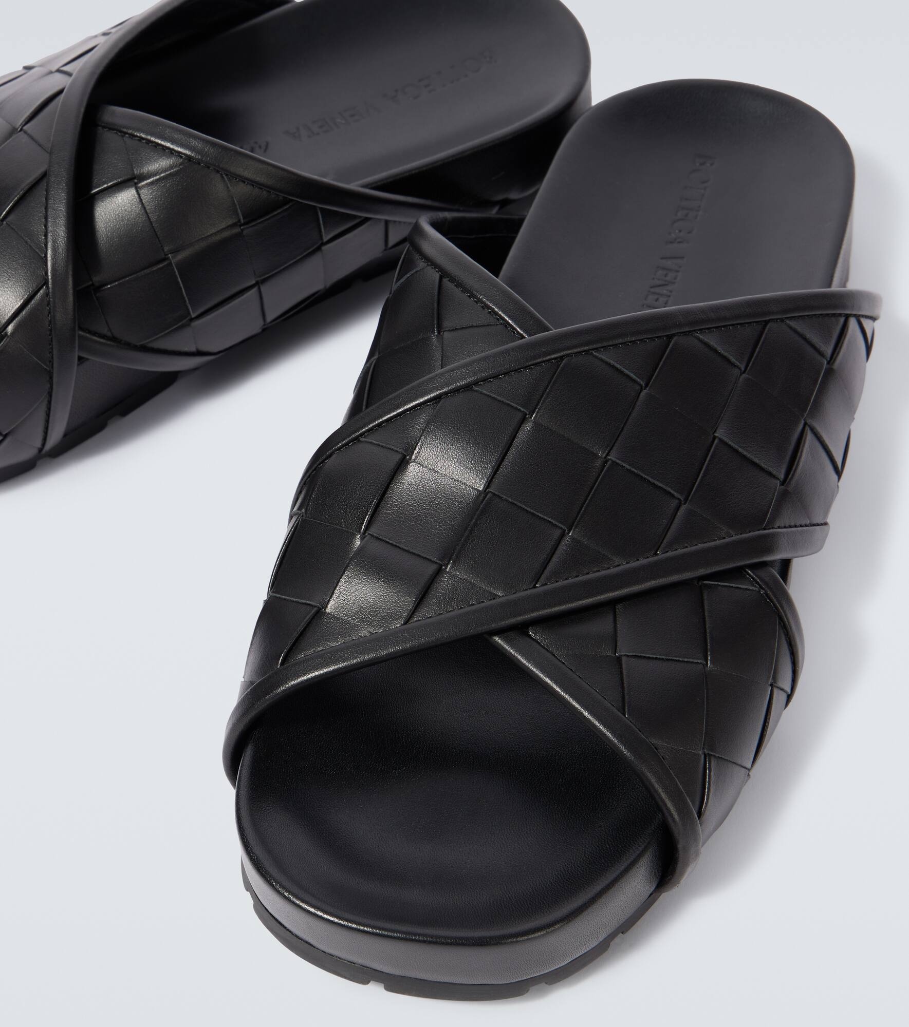Tarik Intrecciato leather sandals - 3