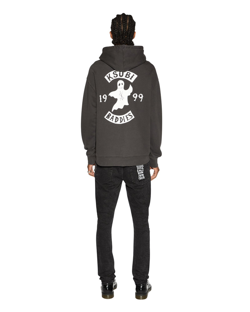 BADDIES BIGGIE HOODIE FADED BLACK 7