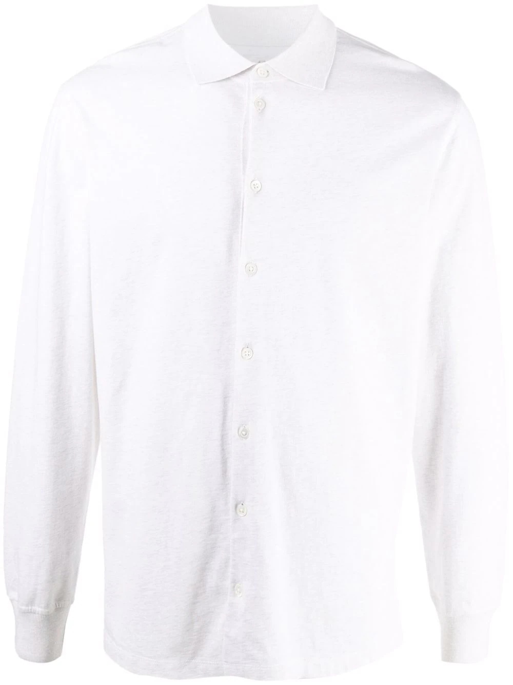 long-sleeved polo shirt - 1