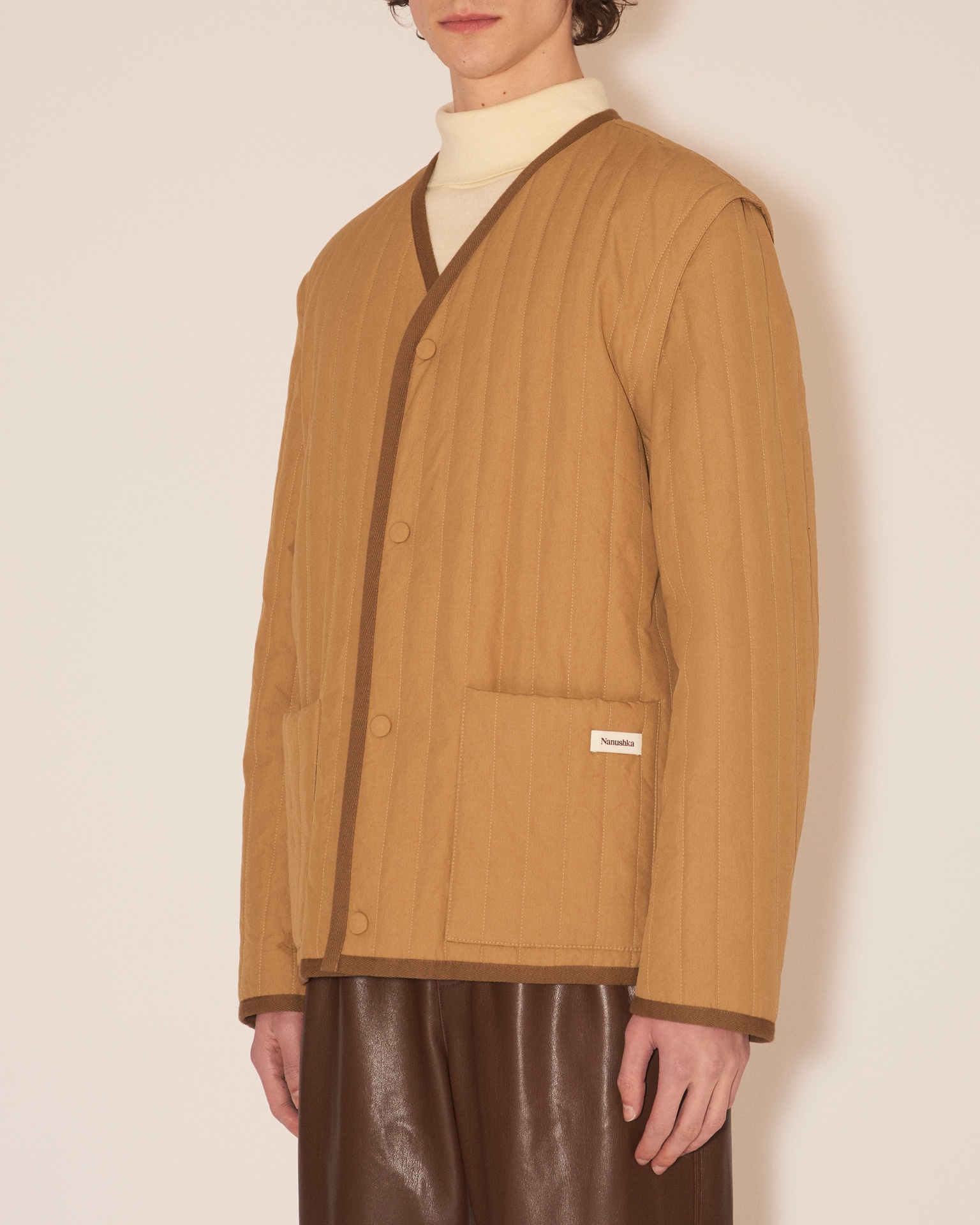 LORIS - Quilted liner jacket - Prairie sand - 6