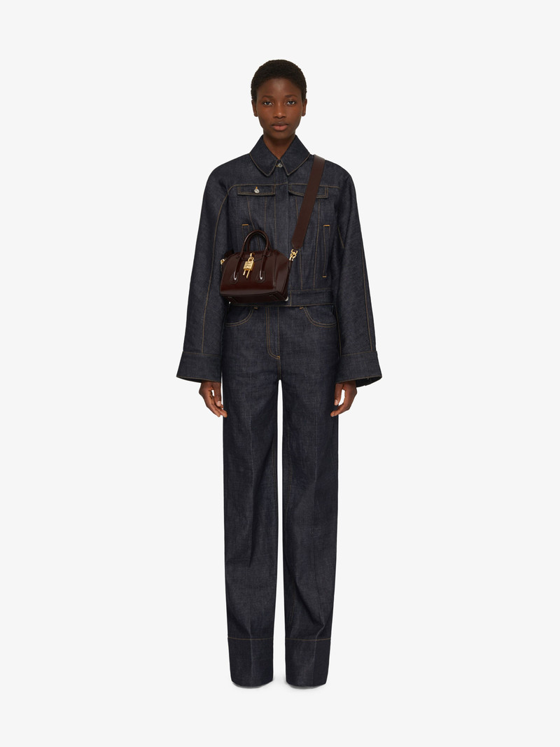 Givenchy ANTIGONA TOY LOCK BAG IN BOX LEATHER outlook