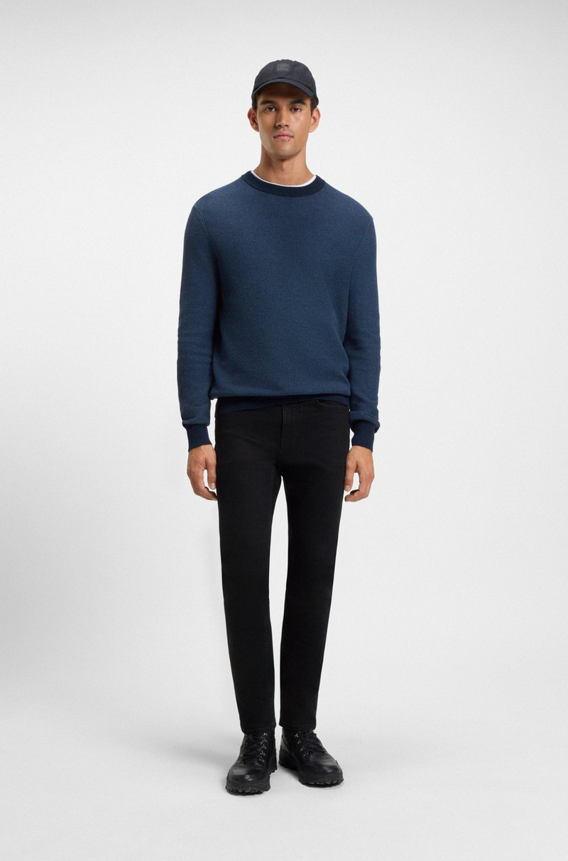 BOSS SLIM-FIT JEANS IN BLUE COMFORT-STRETCH DENIM outlook