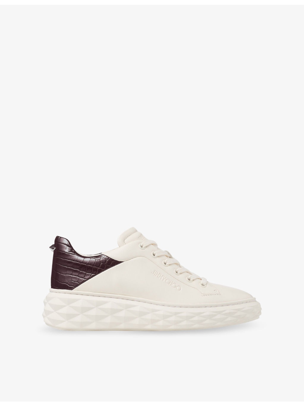 Diamond Maxi F II Leather Low-Top Trainers - 1