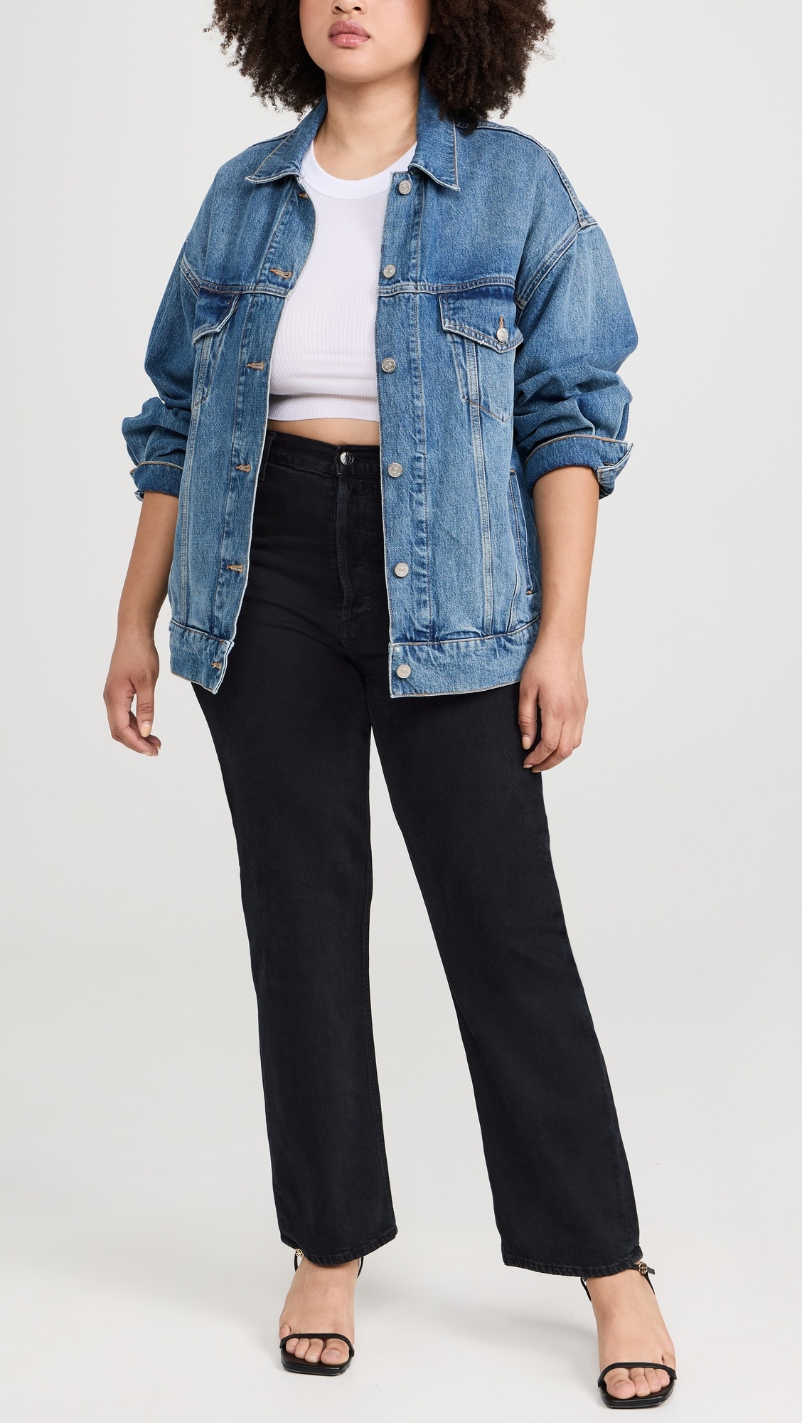 90'S Pinch Waist: High Rise Straight Jeans - 10