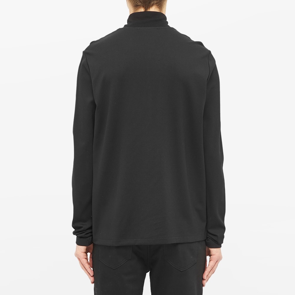 Acne Studios Ellington Tech Logo Quarter Zip - 4