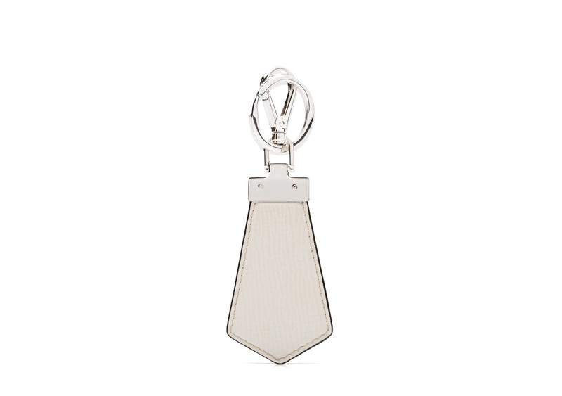 Church's Tab keyring
St James Leather Keyring Chalk white outlook