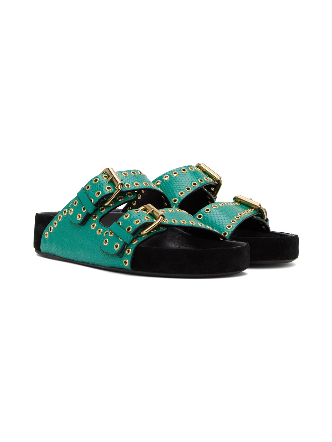 Green Lennyo Sandals - 4