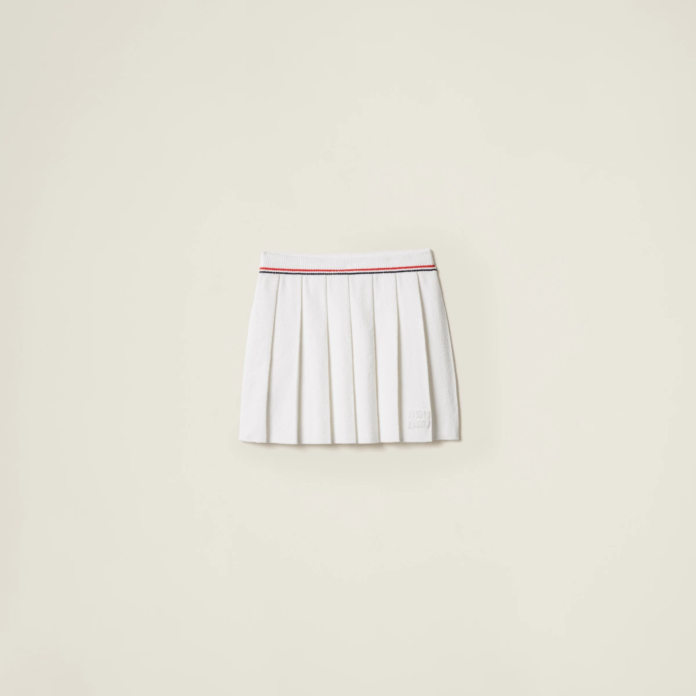 Cotton miniskirt - 1