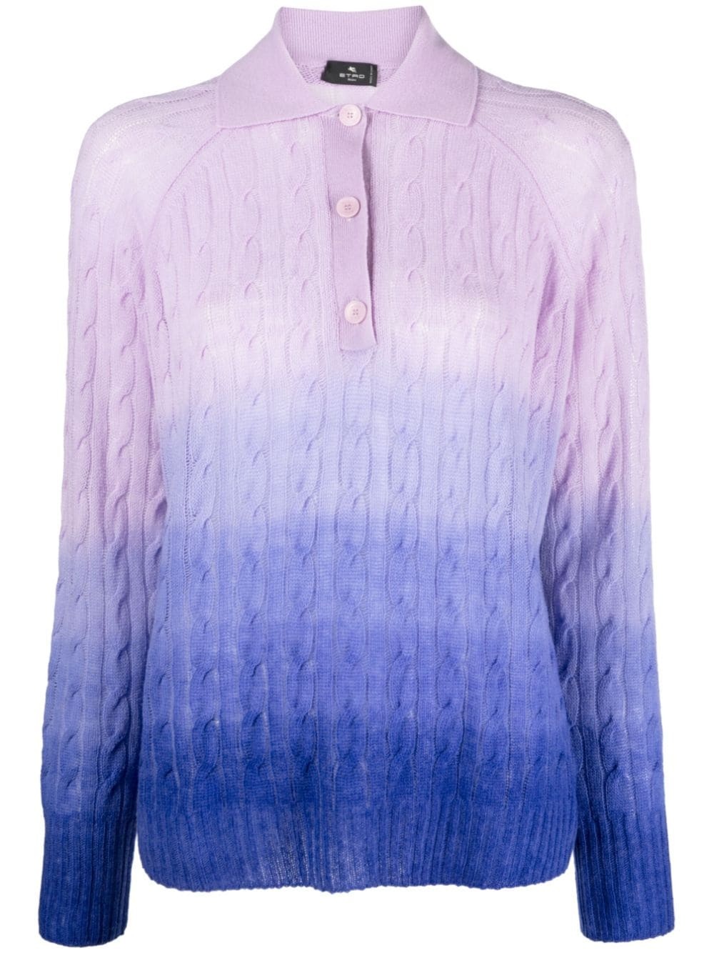 ombrÃ©-effect wool jumper - 1