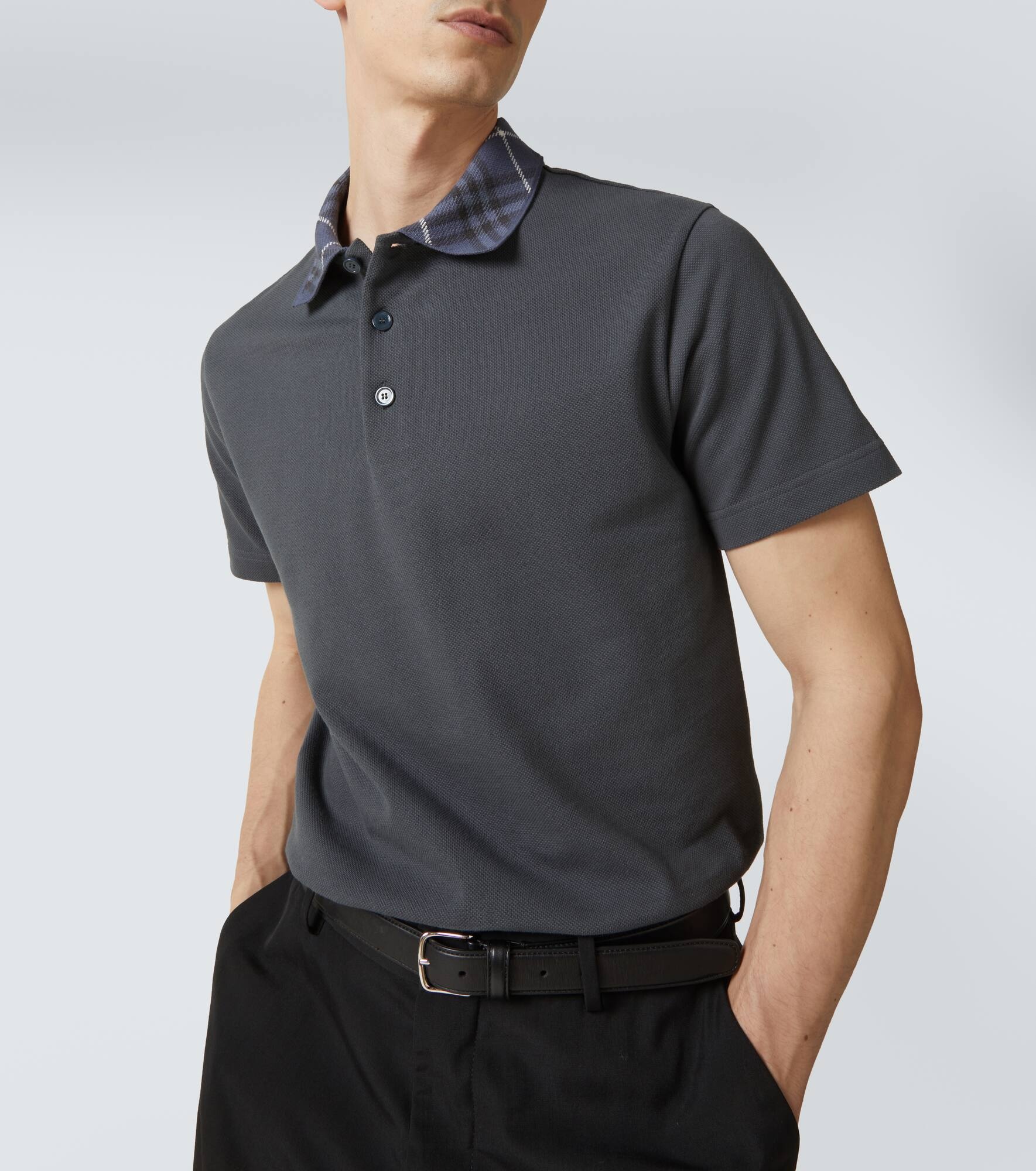 Cotton polo shirt - 5